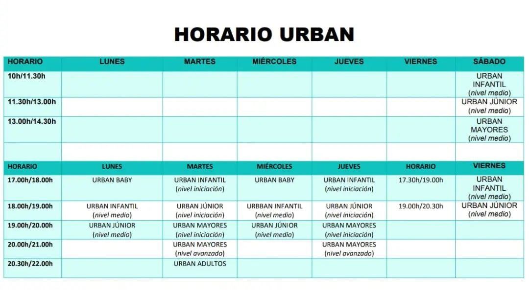 Horario-Urban-Ikas